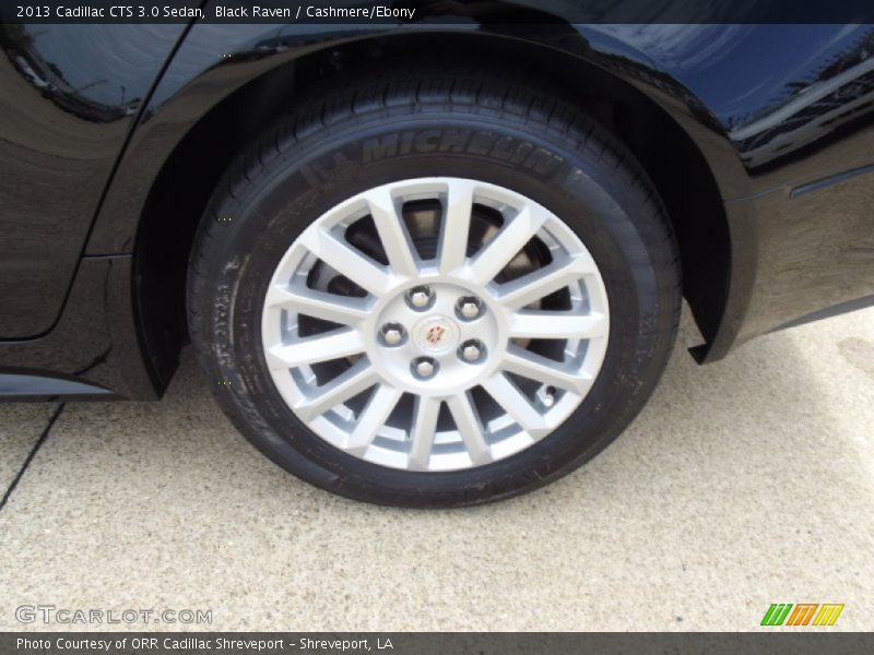 Black Raven / Cashmere/Ebony 2013 Cadillac CTS 3.0 Sedan