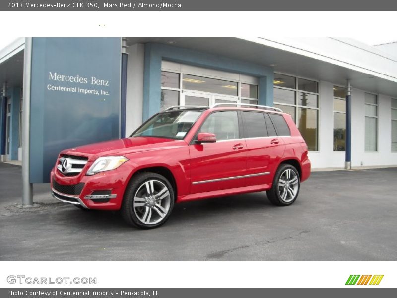 Mars Red / Almond/Mocha 2013 Mercedes-Benz GLK 350