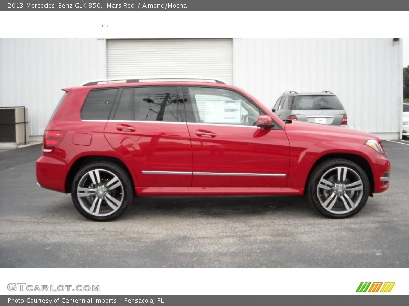 Mars Red / Almond/Mocha 2013 Mercedes-Benz GLK 350