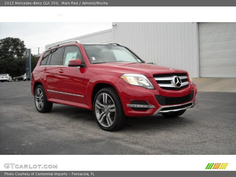 Mars Red / Almond/Mocha 2013 Mercedes-Benz GLK 350