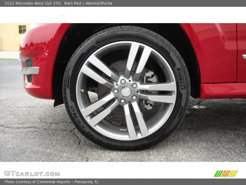 Mars Red / Almond/Mocha 2013 Mercedes-Benz GLK 350