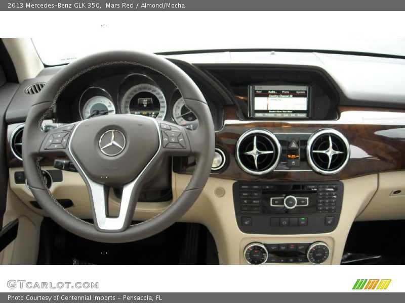 Mars Red / Almond/Mocha 2013 Mercedes-Benz GLK 350