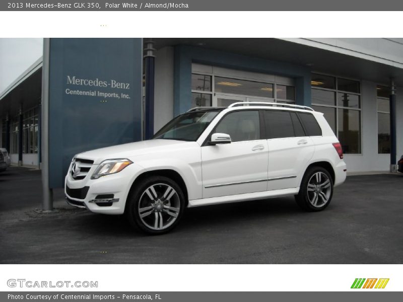 Polar White / Almond/Mocha 2013 Mercedes-Benz GLK 350