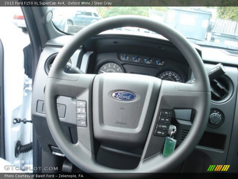  2013 F150 XL SuperCab 4x4 Steering Wheel