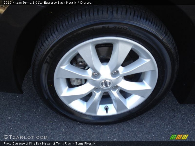 Espresso Black Metallic / Charcoal 2010 Nissan Sentra 2.0 SL