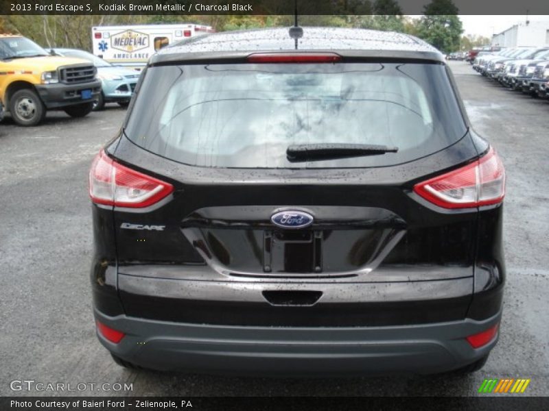 Kodiak Brown Metallic / Charcoal Black 2013 Ford Escape S