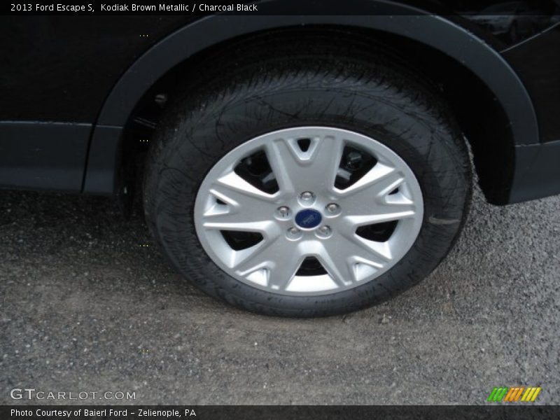 Kodiak Brown Metallic / Charcoal Black 2013 Ford Escape S