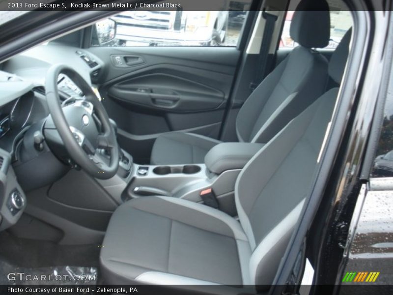 Kodiak Brown Metallic / Charcoal Black 2013 Ford Escape S