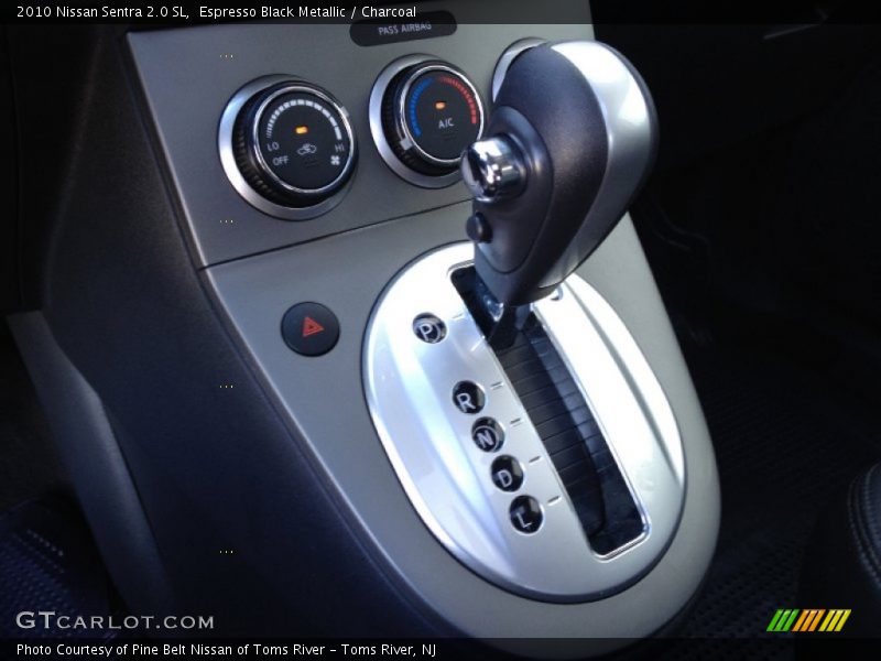 Espresso Black Metallic / Charcoal 2010 Nissan Sentra 2.0 SL