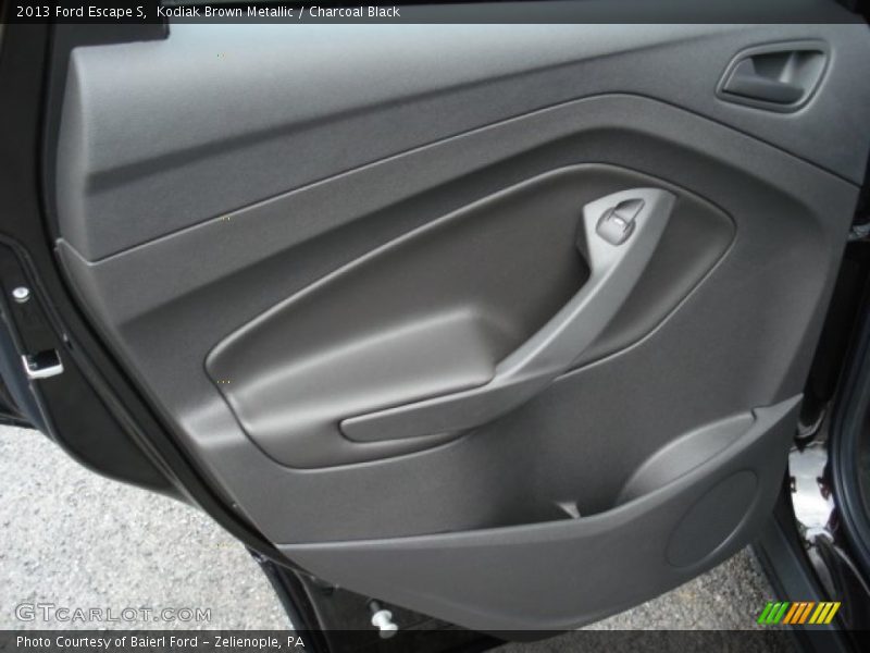 Kodiak Brown Metallic / Charcoal Black 2013 Ford Escape S