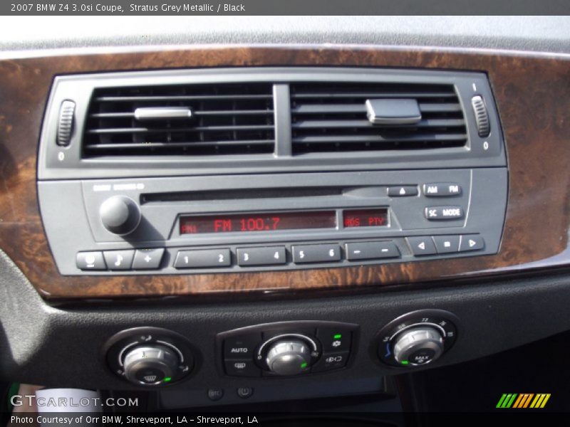 Audio System of 2007 Z4 3.0si Coupe
