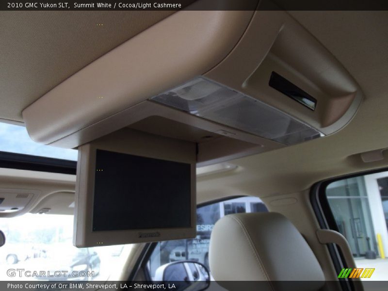 Summit White / Cocoa/Light Cashmere 2010 GMC Yukon SLT