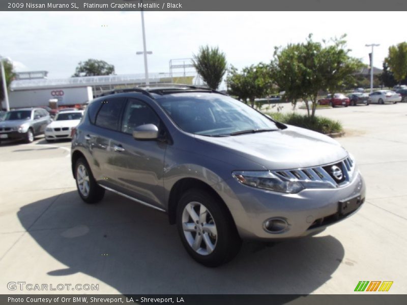 Platinum Graphite Metallic / Black 2009 Nissan Murano SL