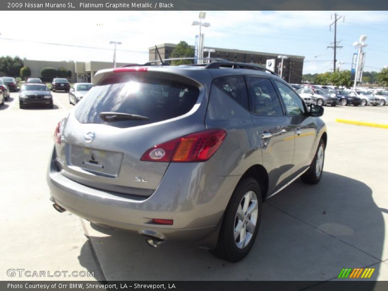 Platinum Graphite Metallic / Black 2009 Nissan Murano SL