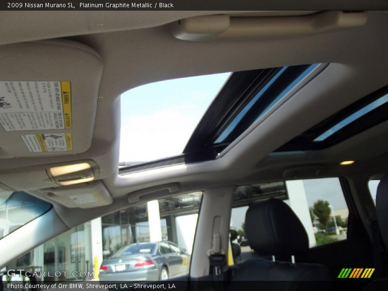 Platinum Graphite Metallic / Black 2009 Nissan Murano SL