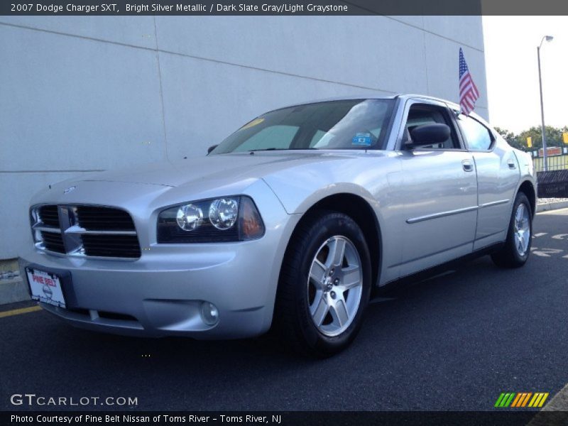 Bright Silver Metallic / Dark Slate Gray/Light Graystone 2007 Dodge Charger SXT