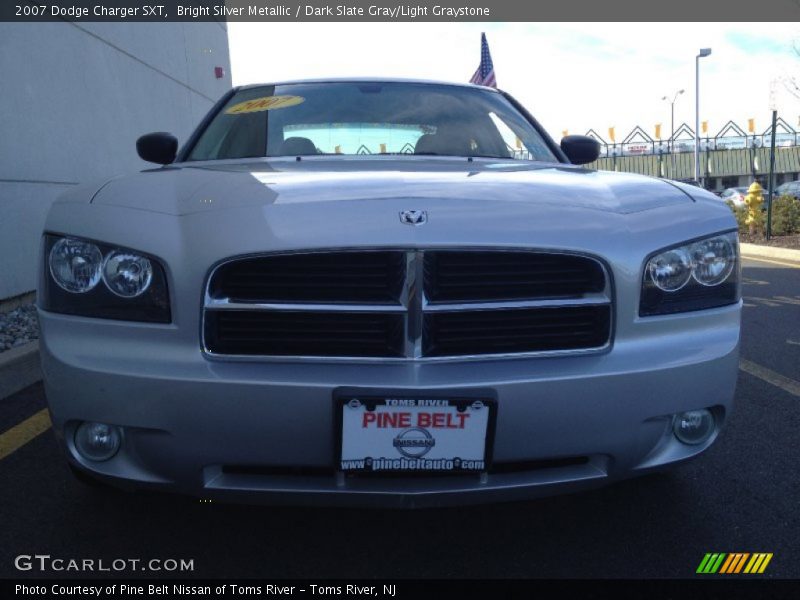 Bright Silver Metallic / Dark Slate Gray/Light Graystone 2007 Dodge Charger SXT