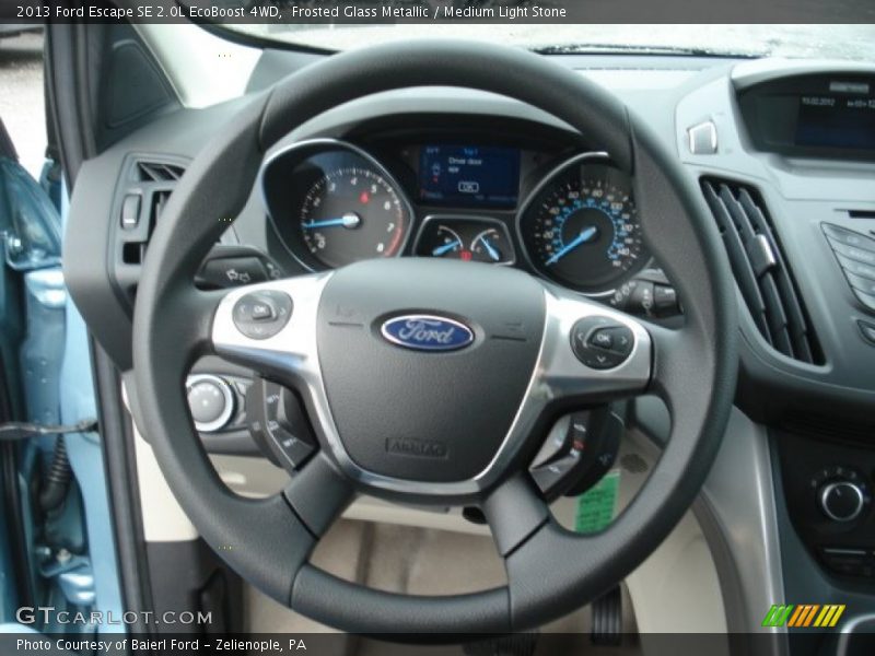  2013 Escape SE 2.0L EcoBoost 4WD Steering Wheel