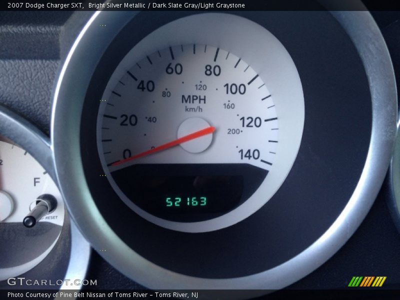 Bright Silver Metallic / Dark Slate Gray/Light Graystone 2007 Dodge Charger SXT