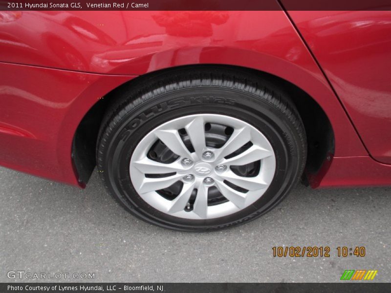 Venetian Red / Camel 2011 Hyundai Sonata GLS