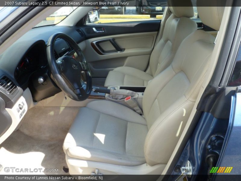 Newport Blue Pearl / Ivory 2007 Subaru Legacy 2.5 GT Limited Sedan