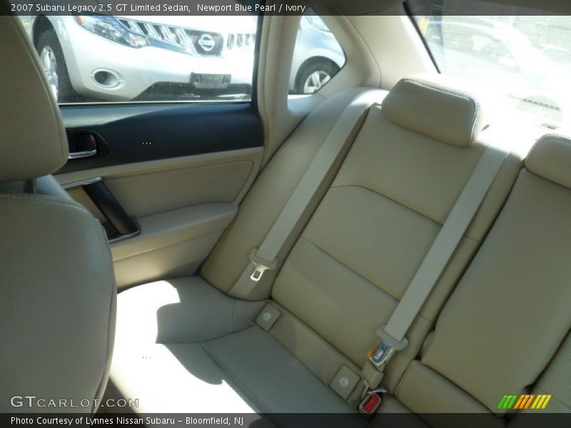 Newport Blue Pearl / Ivory 2007 Subaru Legacy 2.5 GT Limited Sedan