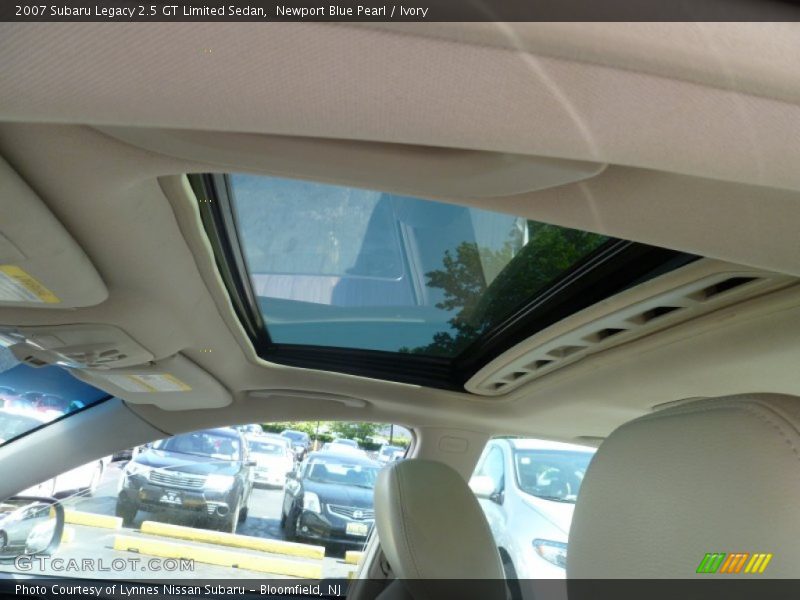 Newport Blue Pearl / Ivory 2007 Subaru Legacy 2.5 GT Limited Sedan