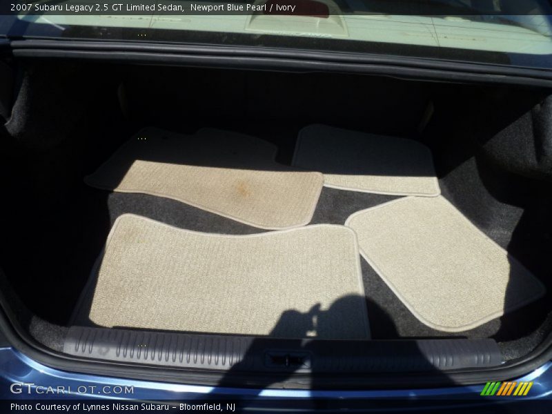 Newport Blue Pearl / Ivory 2007 Subaru Legacy 2.5 GT Limited Sedan
