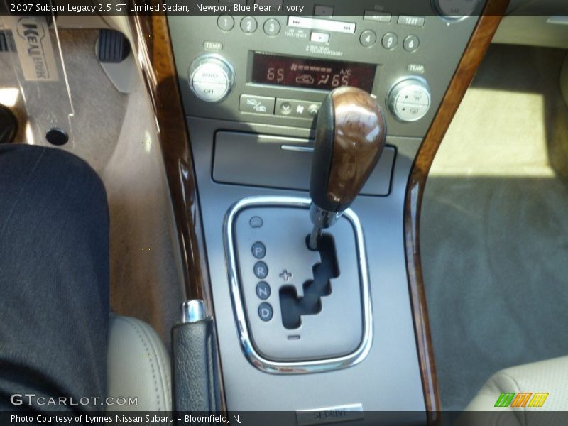 Newport Blue Pearl / Ivory 2007 Subaru Legacy 2.5 GT Limited Sedan