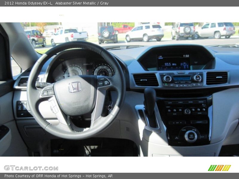Alabaster Silver Metallic / Gray 2012 Honda Odyssey EX-L