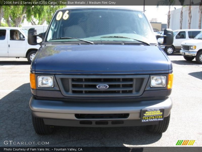 True Blue Metallic / Medium Flint Grey 2006 Ford E Series Van E250 Cargo