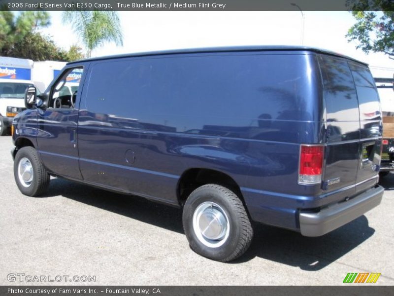 True Blue Metallic / Medium Flint Grey 2006 Ford E Series Van E250 Cargo
