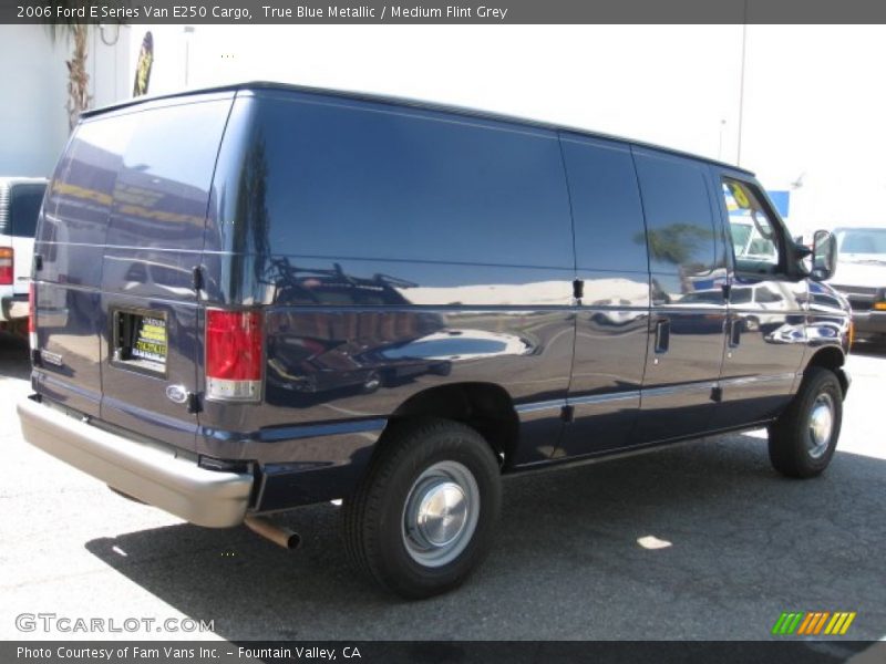 True Blue Metallic / Medium Flint Grey 2006 Ford E Series Van E250 Cargo