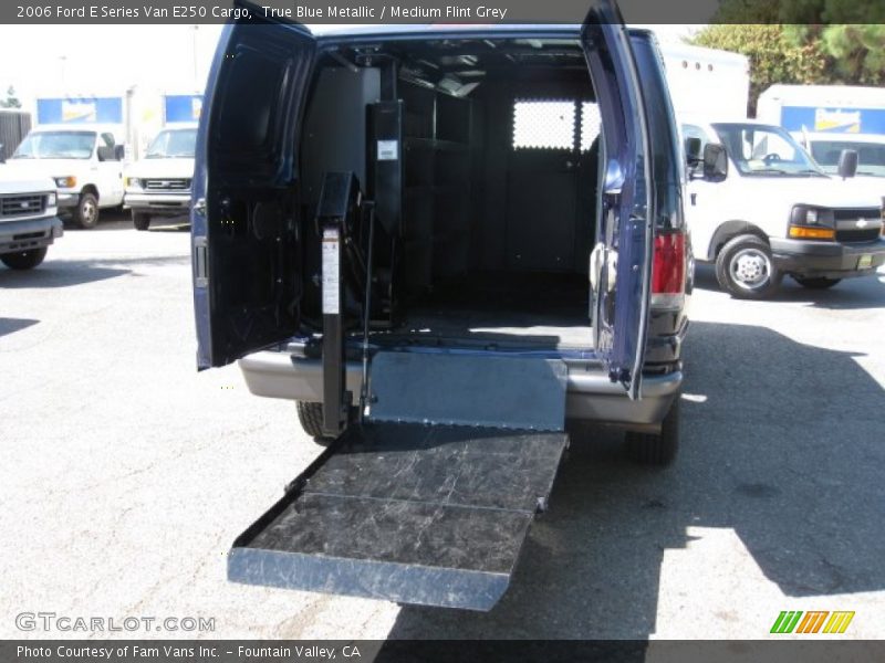 True Blue Metallic / Medium Flint Grey 2006 Ford E Series Van E250 Cargo