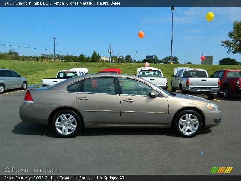 Amber Bronze Metallic / Neutral Beige 2006 Chevrolet Impala LT