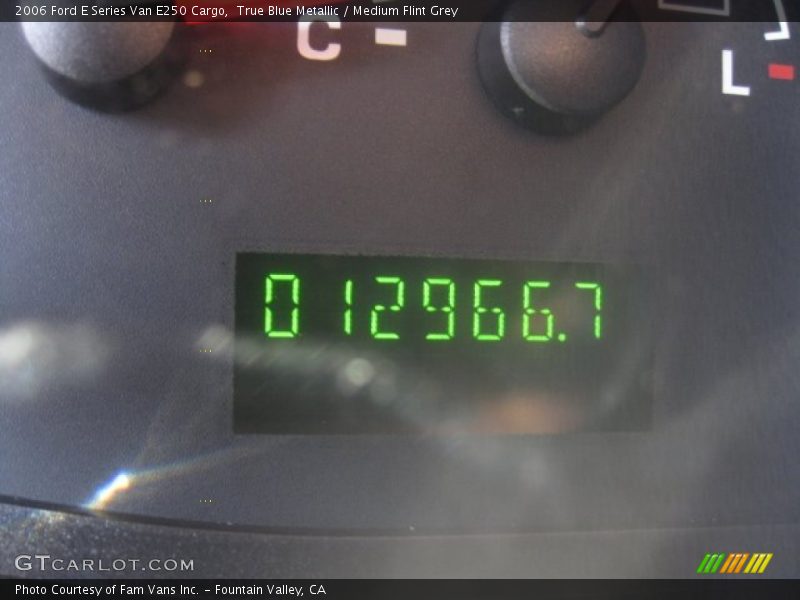 True Blue Metallic / Medium Flint Grey 2006 Ford E Series Van E250 Cargo