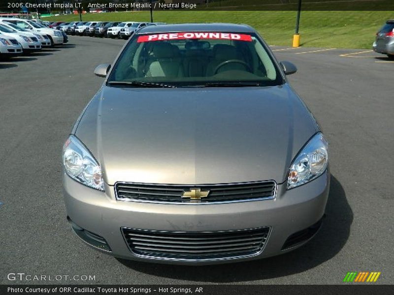 Amber Bronze Metallic / Neutral Beige 2006 Chevrolet Impala LT