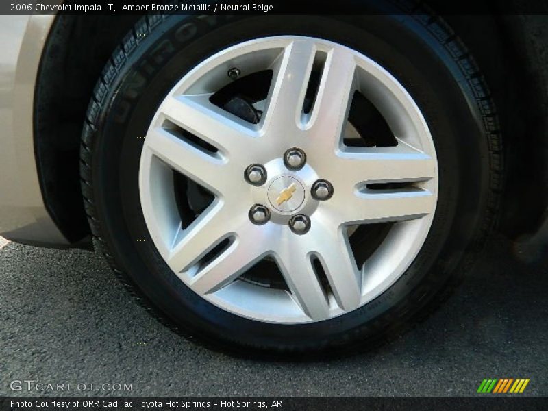 Amber Bronze Metallic / Neutral Beige 2006 Chevrolet Impala LT