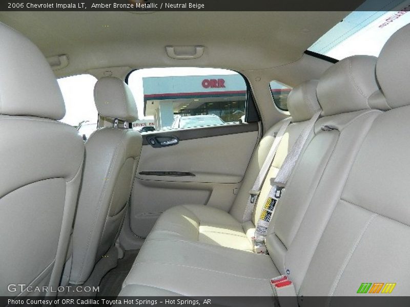 Amber Bronze Metallic / Neutral Beige 2006 Chevrolet Impala LT