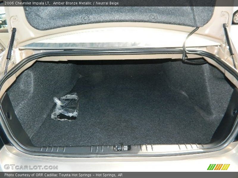 Amber Bronze Metallic / Neutral Beige 2006 Chevrolet Impala LT