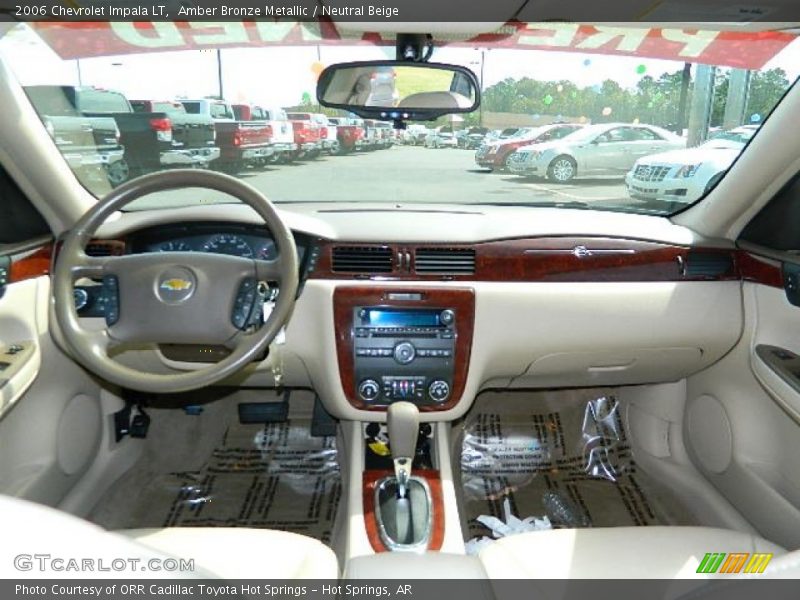 Amber Bronze Metallic / Neutral Beige 2006 Chevrolet Impala LT