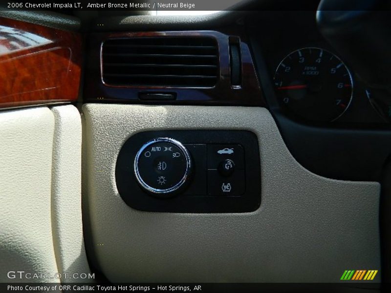Amber Bronze Metallic / Neutral Beige 2006 Chevrolet Impala LT