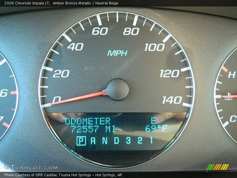 Amber Bronze Metallic / Neutral Beige 2006 Chevrolet Impala LT