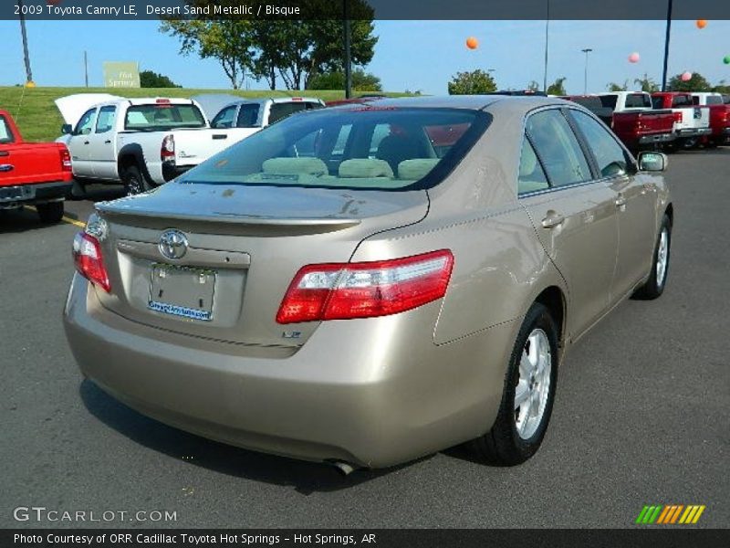 Desert Sand Metallic / Bisque 2009 Toyota Camry LE
