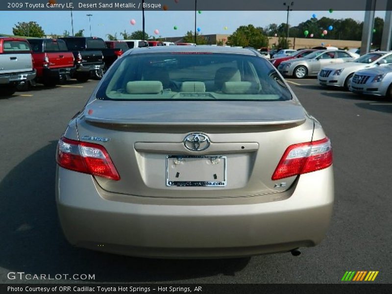 Desert Sand Metallic / Bisque 2009 Toyota Camry LE