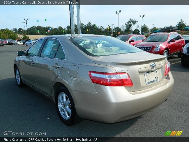 Desert Sand Metallic / Bisque 2009 Toyota Camry LE