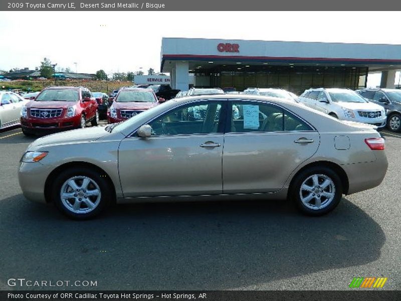 Desert Sand Metallic / Bisque 2009 Toyota Camry LE