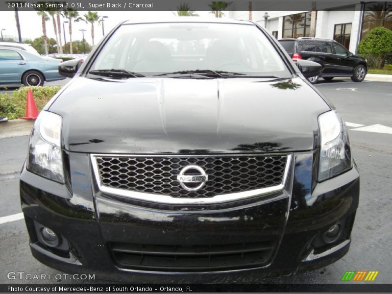 Super Black / Charcoal 2011 Nissan Sentra 2.0 SL