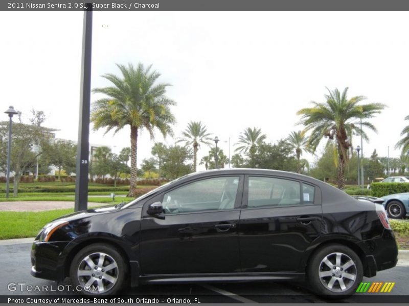 Super Black / Charcoal 2011 Nissan Sentra 2.0 SL