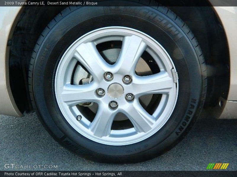Desert Sand Metallic / Bisque 2009 Toyota Camry LE